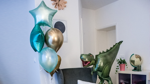Dinosaur baloni i party