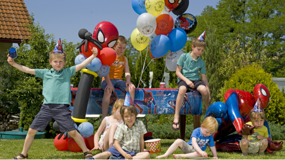 Spiderman baloni i party