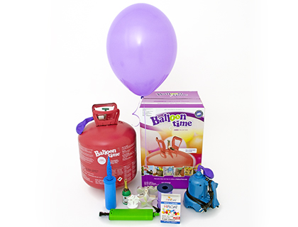 Helij i oprema za puhanje balona