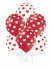 Ljubavni baloni 30 cm (6 kom)