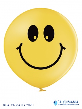 Smile jumbo balon lateks 1 kom