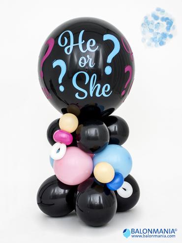 Balon buket za otkrivanje spola Dječak