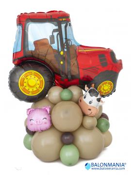 Balon dekoracija Traktor