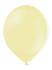 Limun žuti soft pastel baloni lateks 30cm (50 kom)