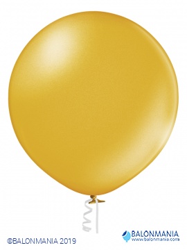 Zlatni metal XL jumbo lateks balon - 90cm - 36