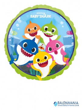 Folijski balon BABY SHARK 