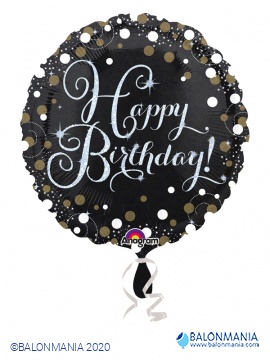 Sparkling rođendanski balon folijski