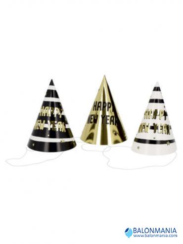 Party šeširi za doček Nove godine BLACK GOLD 6/1