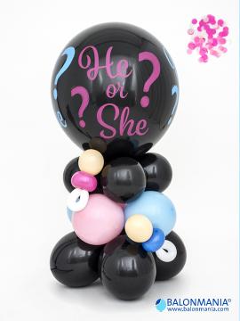 Balon buket za otkrivanje spola Djevojčica