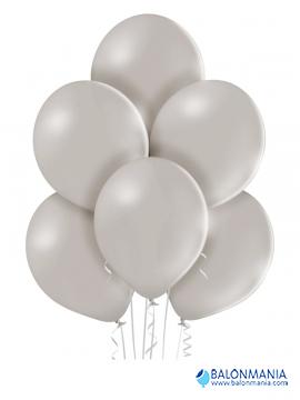 Nježno sivi soft pastel baloni lateks 30cm (50 kom)