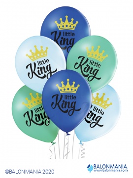 Balon lateks Little King 6 kom.