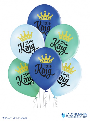 Balon lateks Little King 6 kom.