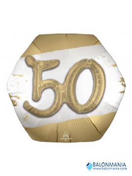 Veliki balon broj 50 multibalon na helij