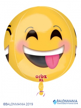 Smile 3D kugla balon folijski