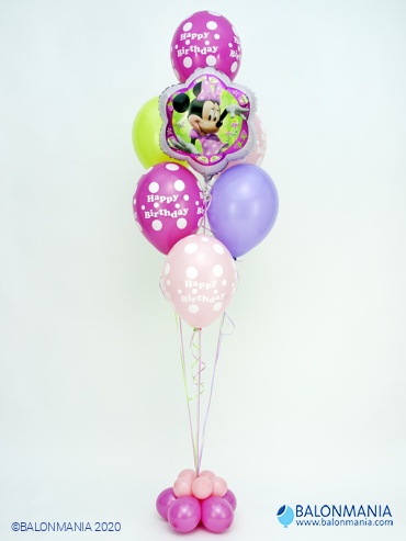 Buket balona "Minnie Mouse" standardni