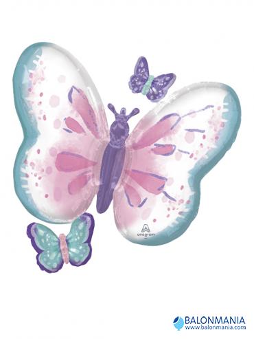 Folijski balon lepršavi leptir