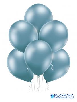 GLOSSY baloni lateks plavi 30cm (6 kom)
