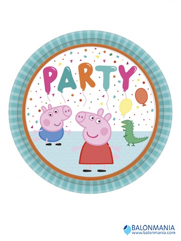 Party tanjuri Peppa Pig papirnati 8/1