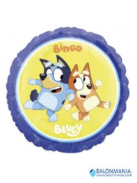 Balon Bluey & Bingo okrugli folijski