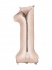 Veliki baloni helij BROJEVI ROSE GOLD