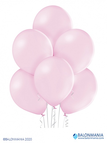 Pink baloni pastel lateks 30cm (50 kom)