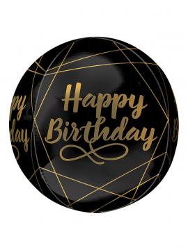 3D balon Elegant Birthday  