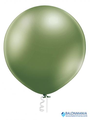 Glossy Lime zeleni balon lateks jumbo 60cm