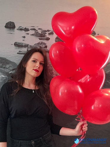 CRVENO SRCE baloni lateks 30 cm (6 kom) CRVENO SRCE baloni lateks 30 cm (6 kom)