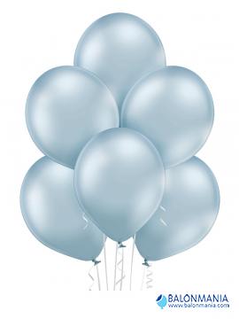Balon lateks glossy nježno plavi 6 kom