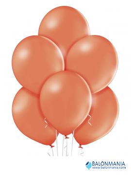 Koraljno narančasti pastel baloni lateks 30cm (50 kom)
