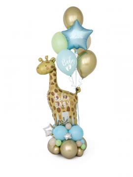 BABY ŽIRAFA balonska dekoracija premium