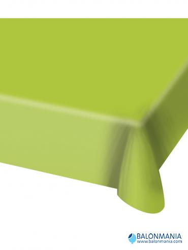 Plastični stolnjak lime zeleni 130x180cm