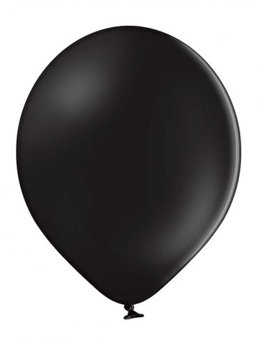 Crni baloni pastelni latex 30cm (50 kom)