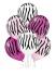 Baloni zebra print 6 kom. 