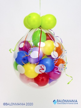 Balon dekoracija "Točkasta pinjata" standardna