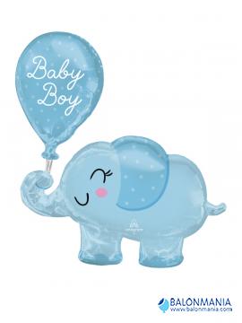 Baby Boy Elephant veliki helijski balon