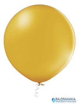 Medeno žuti pastelni balon jumbo 60cm