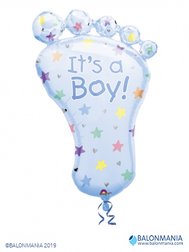 Balon Baby Boy Foot folijski