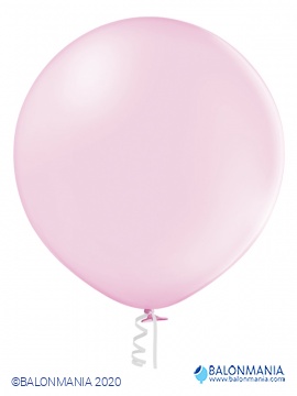 Pink JUMBO balon pastel 60 cm