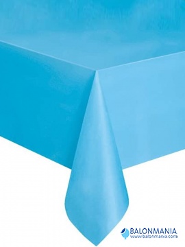 Stolnjak plastični caribbean plavi 137x274 cm