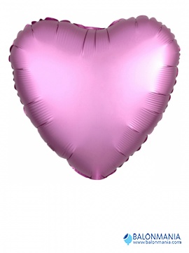 Ljubičasti balon srce SATIN LUXE folijski