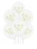 Pastel bijeli baloni za svetu pričest i krizmu 30cm (6 kom)