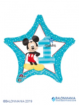 Balon 1 rođendan MICKEY