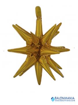 Zlatna zvijezda multibalon folijski mali