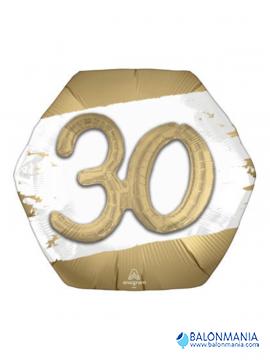 Balon broj 30 multibalon na helij