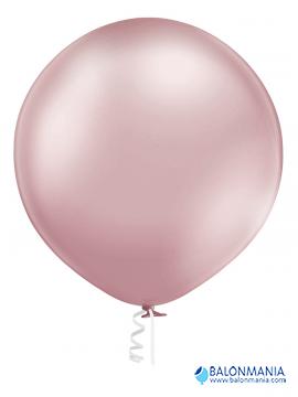 Glossy Light Pink balon lateks jumbo 60 cm