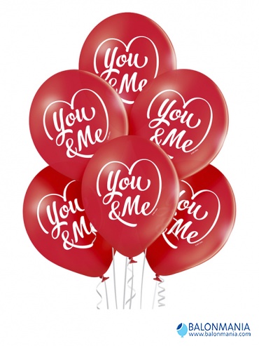 BALONI LATEKS "TI I JA" 6 kom