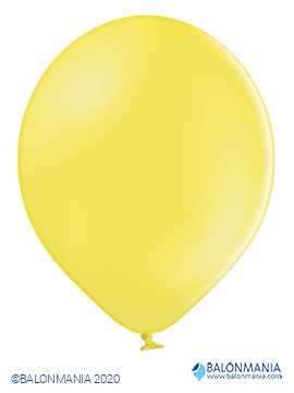 Žuti baloni pastel lateks 30 cm (50 kom)