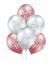 BABY GIRL Glossy baloni premium 6 kom.