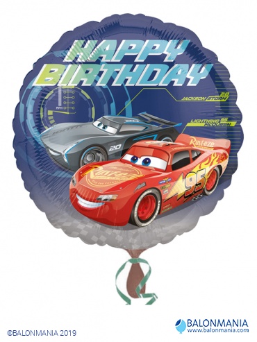 Jurić Happy Birthday auti rođendanski balon